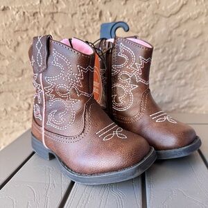 Toddler Girls Western Cowgirl Boot 6c